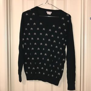 Cooperative Forest Green Stars Sweater M